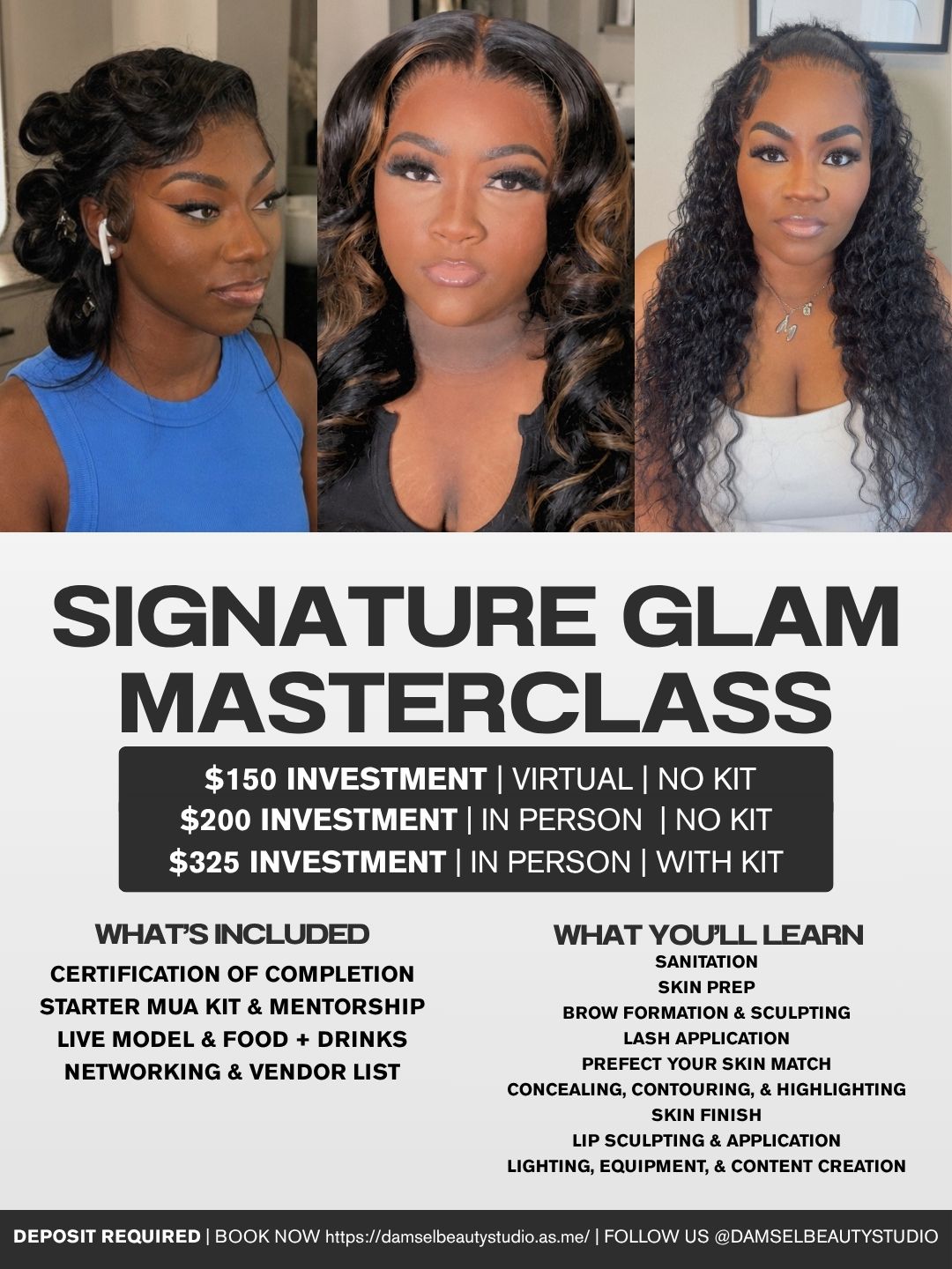Signature Glam Masterclass