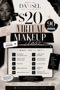 Signature Glam Virtual Makeup Class